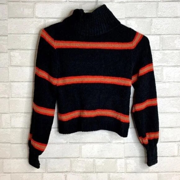 Wild Fable Striped Turtleneck Pullover Sweater NWT - Picture 3 of 10